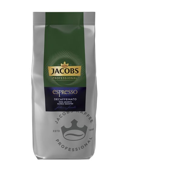 Jacobs Espresso Decaffeinato Κόκκος 500gr (κιβ.12 τεμ)