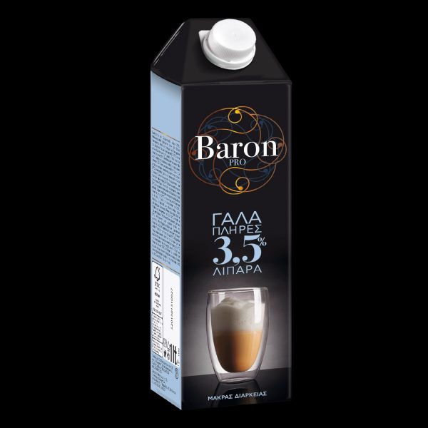ΓΑΛΑ BARON PRO ΑΓΕΛ UHT 3,5% ΚΙΒ 12Χ1lt